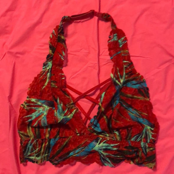 PINK Lace Layering Bralettes - Picture 4 of 5